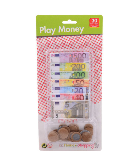 JT Set de joc bani euro, 44931